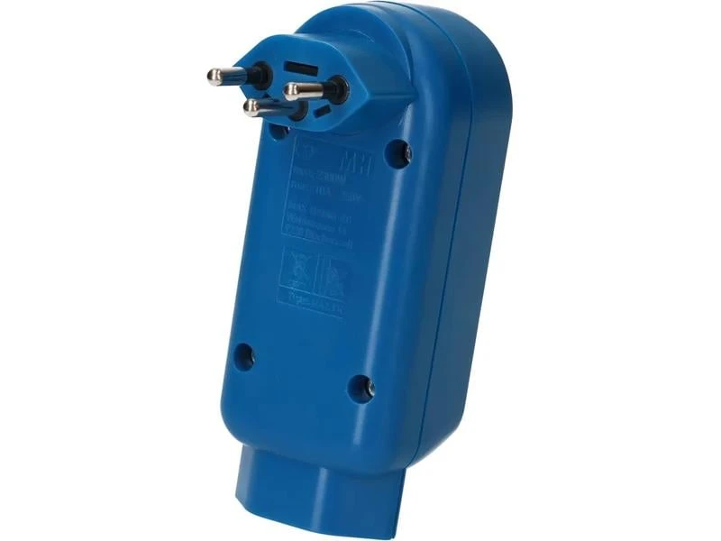 Max Hauri Mehrfachstecker maxADAPT BS 2 + 1 x T13, Blau 5 Max Hauri Mehrfachstecker maxADAPT BS 2 + 1 x T13, Blau – Bild 3