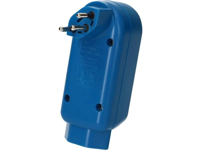 Max Hauri Mehrfachstecker maxADAPT BS 2 + 1 x T13, Blau 6 Max Hauri Mehrfachstecker maxADAPT BS 2 + 1 x T13, Blau – Bild 4