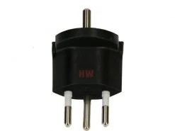 Max Hauri Fixadapter SchuKo Konturenstecker – T12 schwarz -Energieverteilung Verkäufe 2024 214047065 xxl