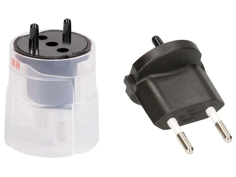 Max Hauri Fixadapter SchuKo Konturenstecker – T11 Schwarz 4 Max Hauri Fixadapter SchuKo Konturenstecker – T11 Schwarz – Bild 2