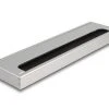 Delock Einbaurahmen für Tisch mit Bürste 300x80x28mm, Silber