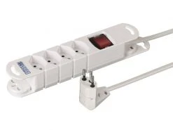 STEFFEN Steckdosenleiste VARIABL 4 x T13, Peachick Move 270°
