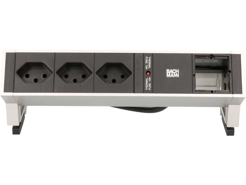 Bachmann Tischsteckdosenleiste DESK 2 3x T13, 1x ABD 4 Bachmann Tischsteckdosenleiste DESK 2 3x T13, 1x ABD – Bild 2