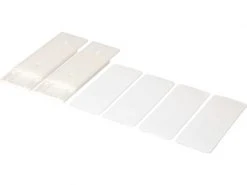 Max Hauri Slide Strip Universalhalterung 10.2 x 4 cm, Weiss, 2 Stück