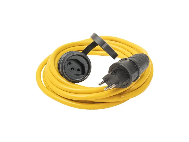 STEFFEN Verlängerungskabel Bauflex T12 - T13, Gelb 5m 4 STEFFEN Verlängerungskabel Bauflex T12 - T13, Gelb 5m – Bild 2