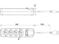 FURBER.power Steckdosenleiste 4x T13 mit Schalter 10 FURBER.power Steckdosenleiste 4x T13 mit Schalter -Energieverteilung Verkäufe 2024 224457112 xxl 1