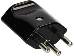 Max Hauri Montagestecker T12 3-polig, Schwarz -Energieverteilung Verkäufe 2024 224609294 xxl