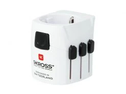 SKROSS Weltreiseadapter Pro Light USB 2 x A