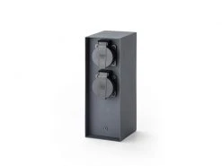 Schönenberger Energiesäule 2x T13 IP55, Anthrazit