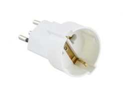Schönenberger Reiseadapter Schuko – CH, Weiss