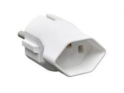 Schönenberger Reiseadapter CH – Schuko, Weiss