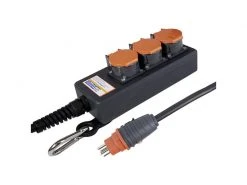 STEFFEN Industrie-Steckerleiste Professional 3x T15 IP55, 3 m