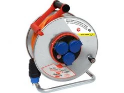 Brennenstuhl Baustellen-Kabelrolle Garant SK Bretec 290 50 m 3x T13