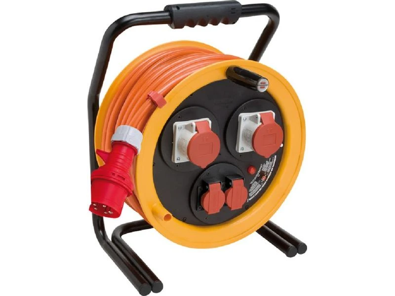 Brennenstuhl Kabelrolle Brobusta 380 40 m + Phasenw. 2x CEE/5 + 2x T25/5 3 Brennenstuhl Kabelrolle Brobusta 380 40 m + Phasenw. 2x CEE/5 + 2x T25/5