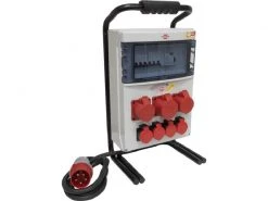 Brennenstuhl Baustromverteiler BSV 4/32 FS 3x CEE/5, 4x T25 2 m Zuleitung