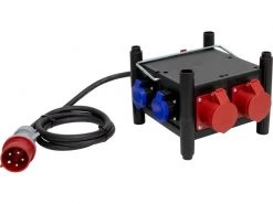 Brennenstuhl Baustromverteiler BSV 3x CEE/5, 2x T23 / T25 2 m Zuleitung