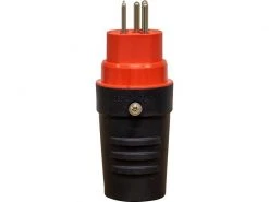 Brennenstuhl Montagestecker T15 IP55 Rot / Schwarz