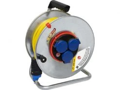 Brennenstuhl Baustellen-Kabelrolle BAT SK Bretec 290 50 m 3x T13