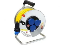 Brennenstuhl Baustellen-Kabelrolle BAT SK 240 25 m 3x T13