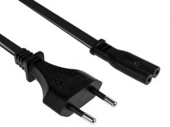 FURBER.power Netzkabel C7-T26 3.0 m Schwarz