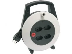 Brennenstuhl Kabelbox Vario-Line 4x T13 10 m, Lichtgrau