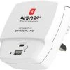 SKROSS Reiseadapter UK USB Ladegerät A + C -Energieverteilung Verkäufe 2024 244971613 xxl
