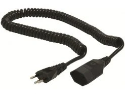 STEFFEN Spiralverlängerungskabel 4 m T13-T12