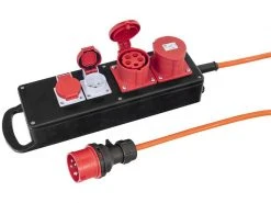 STEFFEN Industrie-Steckerleiste UNIbloc 2x T25, 2x CEE16