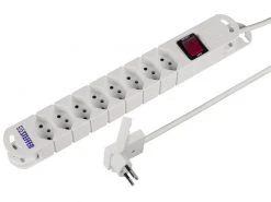 STEFFEN Steckdosenleiste STEBA VARIABL 8x T13 3 m