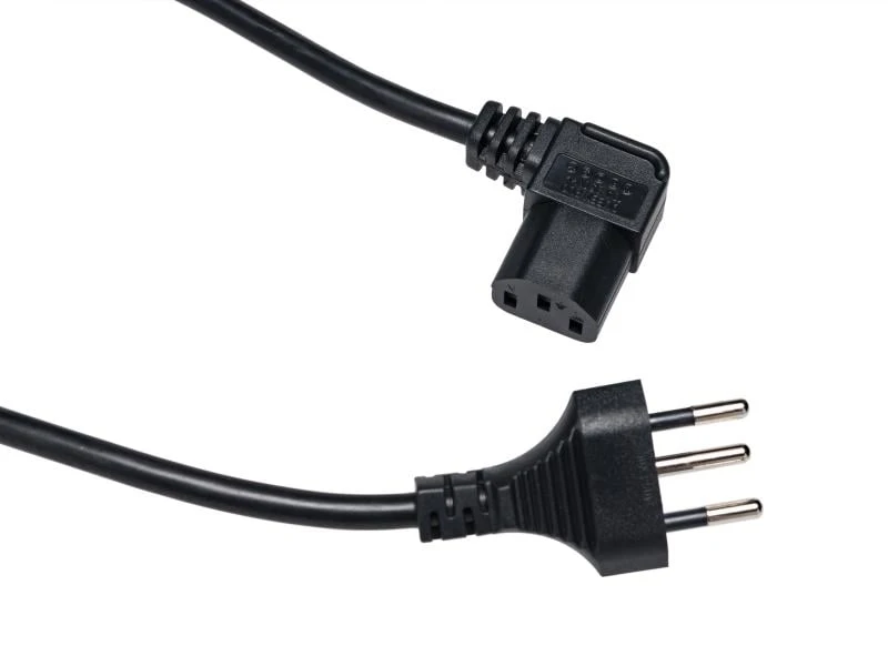 Diggelmann Netzkabel 8 m C13 - T12, seitlich gewinkelt nach rechts 3 Diggelmann Netzkabel 8 m C13 - T12, seitlich gewinkelt nach rechts