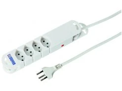 STEFFEN Steckdosenleiste STEBA VARIABL 4x T13 3 m