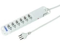 STEFFEN Steckdosenleiste STEBA VARIABL 6x T13 3 m