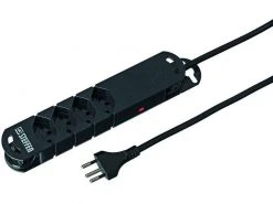 STEFFEN Steckdosenleiste STEBA VARIABL 4x T13 3 m