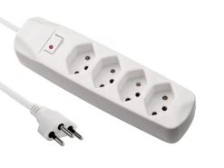FURBER.power Steckdosenleiste 4x T13 mit Schalter