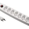 FURBER.power Steckdosenleiste mit Überlastschutz 7x T13