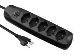 FURBER.power Steckdosenleiste mit Überlastschutz 5x T13