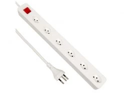 Elektromaterial Steckdosenleiste Standard Line 6x T13