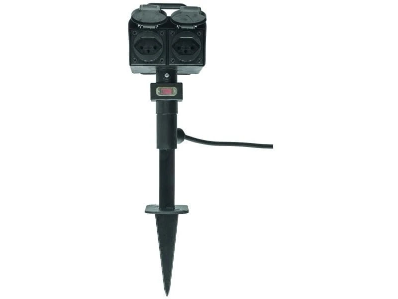 STEFFEN Steckdosen-Erdpfahl 4x T13 4 STEFFEN Steckdosen-Erdpfahl 4x T13 – Bild 2