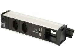 Bachmann Einbausteckerleiste CONI 2x T13, 1x USB, 1x ABD -Energieverteilung Verkäufe 2024 57488163 xxl