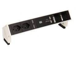 Bachmann Tischsteckdosenleiste DESK 2 2x T13, 1x USB, 2x ABD -Energieverteilung Verkäufe 2024 57488261 xxl