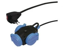 STEFFEN Steckdosenleiste STEKO 3x T13 mit Hängekupplung