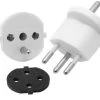 Max Hauri Fixadapter SchuKo Konturenstecker – T12 IP44 mit Moosgummi -Energieverteilung Verkäufe 2024 58313477 xxl