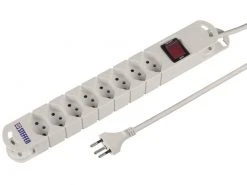 STEFFEN Steckdosenleiste STEBA VARIABL 8x T13 3 m