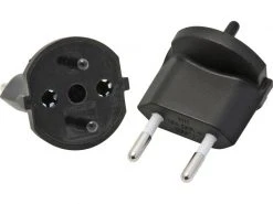 Max Hauri Fixadapter SchuKo Konturenstecker – T11 Schwarz