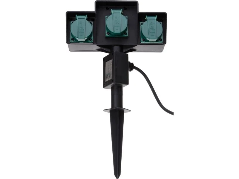 Max Hauri Steckdosen-Erdpfahl 3x T13 3 Max Hauri Steckdosen-Erdpfahl 3x T13