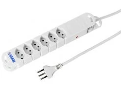 STEFFEN Steckdosenleiste STEBA VARIABL 6x T13 5 m