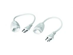 STEFFEN Verlängerungskabel 0.25 m T13-T12 Set à 2 Stück