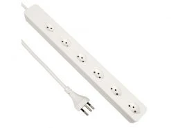 Elektromaterial Steckdosenleiste Standard Line 6x T13