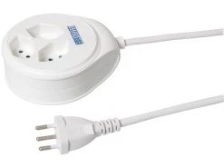 STEFFEN Steckdosenleiste STEBA DISC 3 T13 Weiss