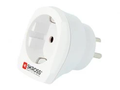 SKROSS Reiseadapter Country EU - DNK